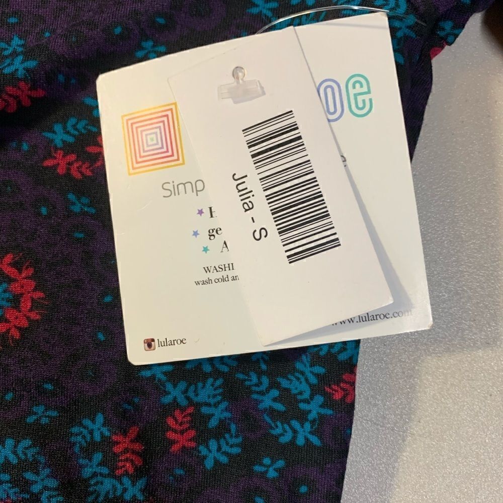 NWT- LULAROE Julia FITTED DRESS - Picture 6 of 11